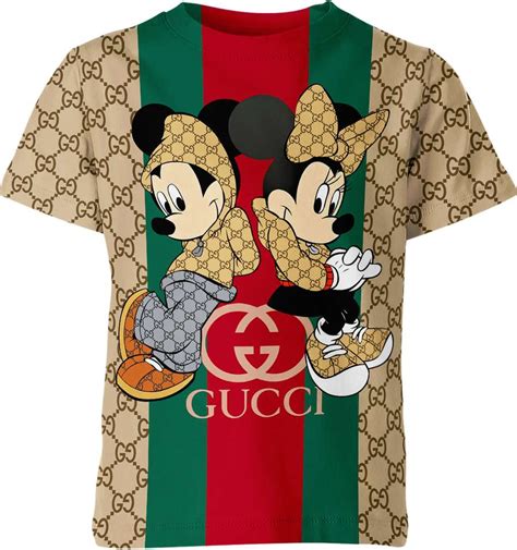 gucci mickey mouse shirt men|mickey mouse gucci belt price.